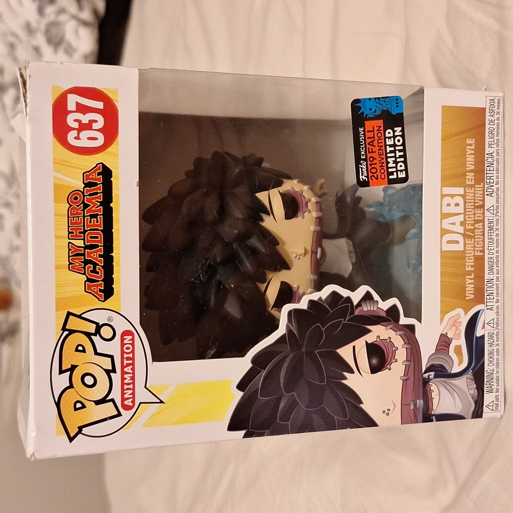 LIMITED EDITION My hero academia Dabi pop figure